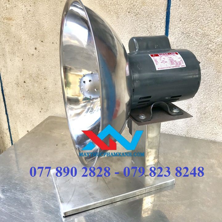 Máy nạo dừa chân inox thao dày 0,5HP BH 24thang