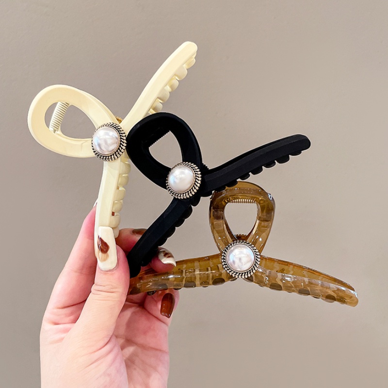 Kẹp Tóc Cỡ Lớn Thiết Kế Đơn Giản Thời Trang Hàn Quốc Xinh Xắn