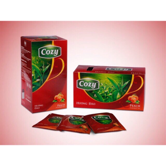 Trà đào túi lọc Cozy