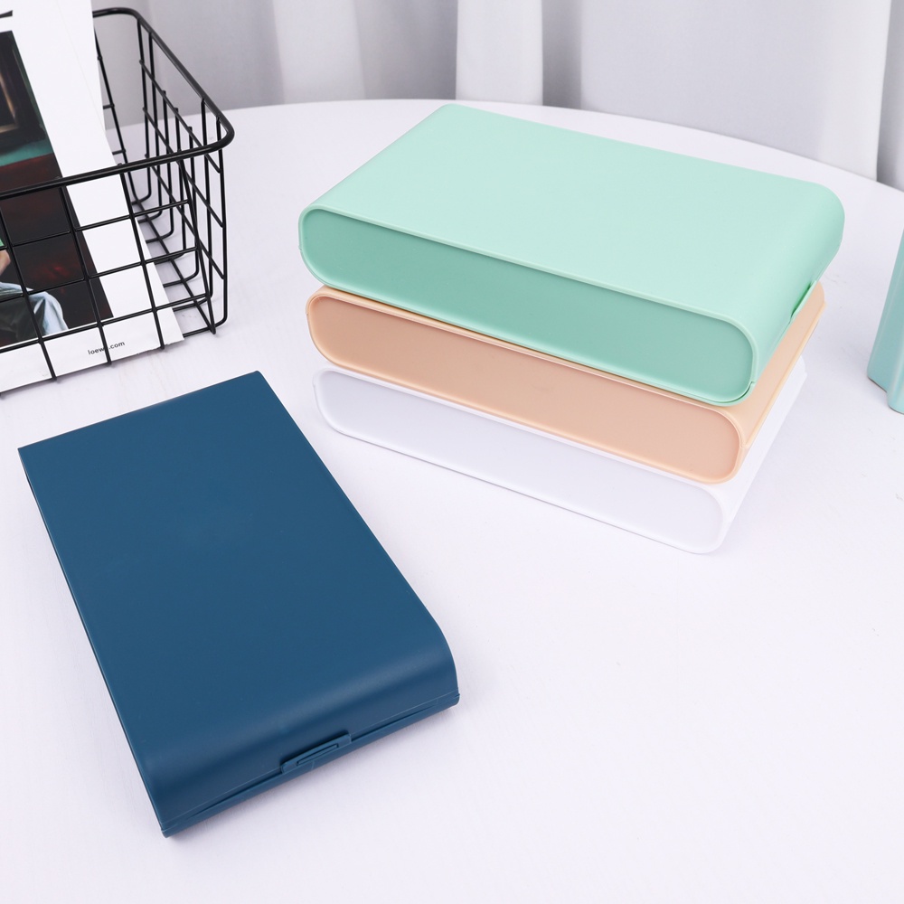 Hộp Đựng Khẩu Trang / Giá Đỡ Chống Nước Chống Bụi Có Nắp Đậy / Giá Đỡ Giấy Đa Năng