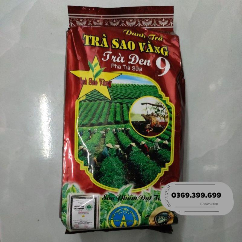 Trà Đen Số 9 Pha Trà Sữa Sao Vàng