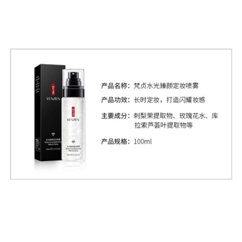 Xịt khoá nền bắt sáng VenZen- lâu trôi, dữ ẩm | BigBuy360 - bigbuy360.vn