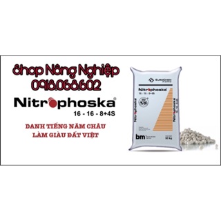 Phân bón của Đức Behn Meyer 16-16-8+4S cho mọi giai đoạn cây trồng