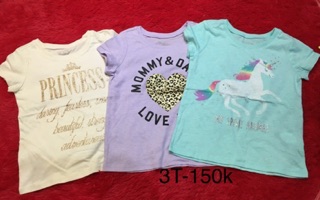 Set 3 áo place cho bé gái