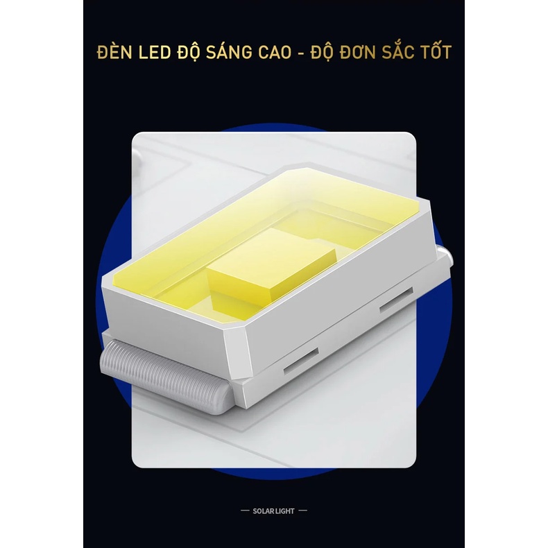 Đèn năng lượng mặt trời Kitawa liền thể 90W-120W-200W, Sản phẩm chính hãng, bảo hành 1 năm