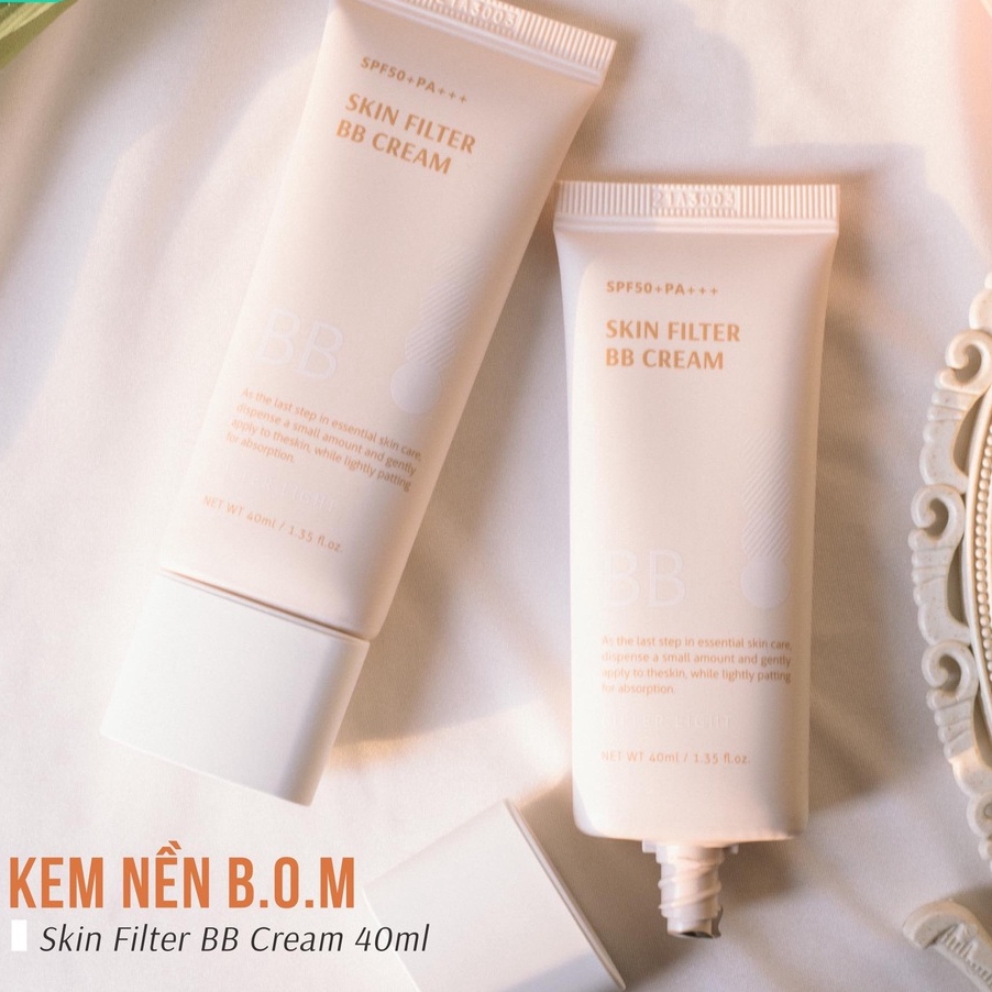 Kem nền B.O.M Skin Filter BB Cream 40ml