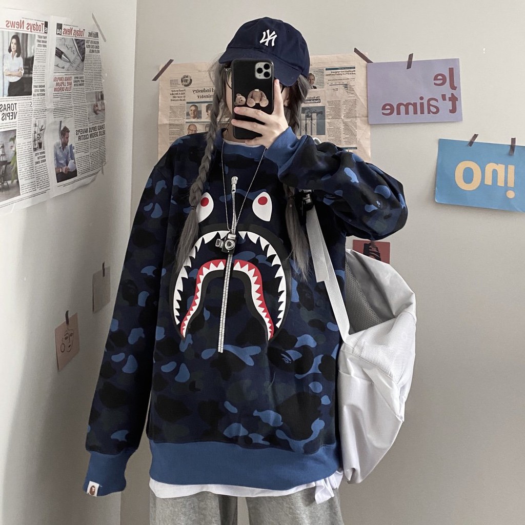 [Babe I'm Real] Áo Sweater BAPE  FW20 ( Full Tag, mac,... )