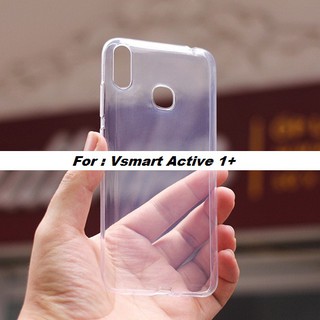 Ốp lưng dẻo trong suốt điện thoại Vsmart Active 1 Plus