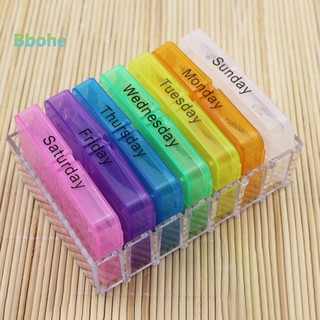 Hộp đựng thuốc chia theo toa 7 ngày tiện dụng