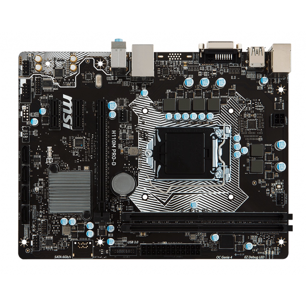 Main MSI H110M PRO-D (Chipset Intel H110/ Socket LGA1151/ VGA Onboard) - Đã Qua Sử Dụng