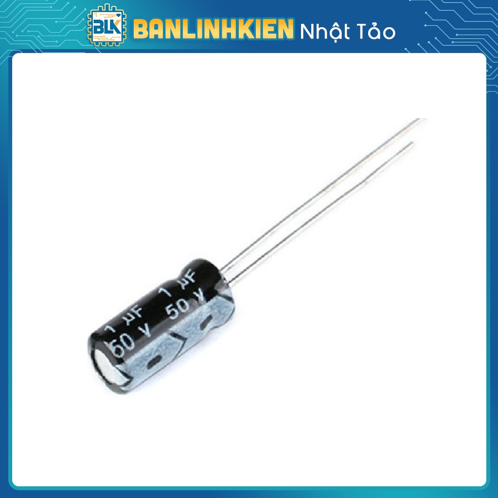 Bộ 10 Tụ Hóa 1uF 50V 5x11MM