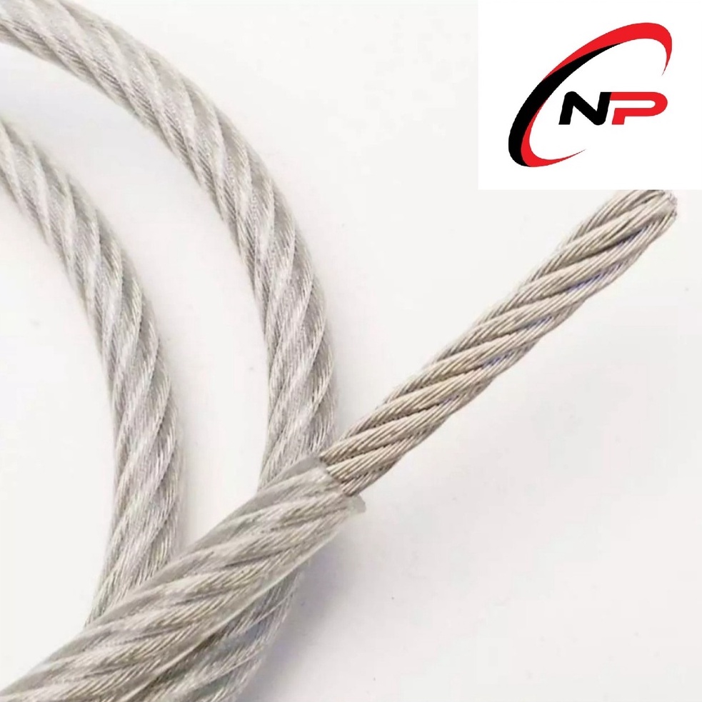 100 Mét cáp bọc nhựa 2mm làm dây phơi quần áo,trang trí nhà cửa...kimkhinhatphat