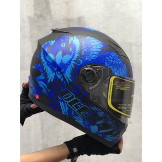 Mũ Bảo Hiểm Fullface SOLEX Tem Phượng Hoàng