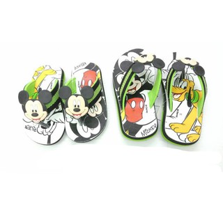 Dép kẹp Disney Mickey xanh lá