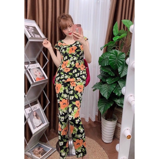 Đồ bộ trung niên quần dài, phom dưới 60kg