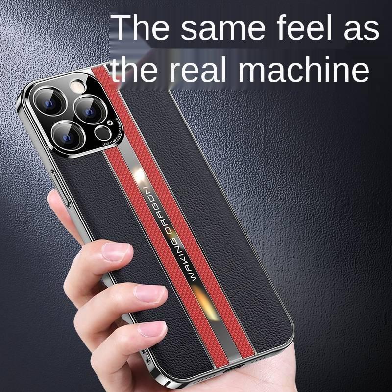 Ốp điện thoại da mạ điện cao cấp cho iPhone 13 13 Pro max 13 mini