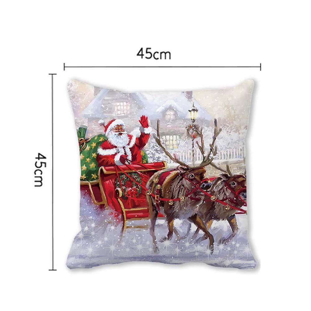 KENTON Vỏ Gối Vuông 18 * 18 Inches Họa Tiết Độc Đáo Trang Trí Nội Thất Ốp