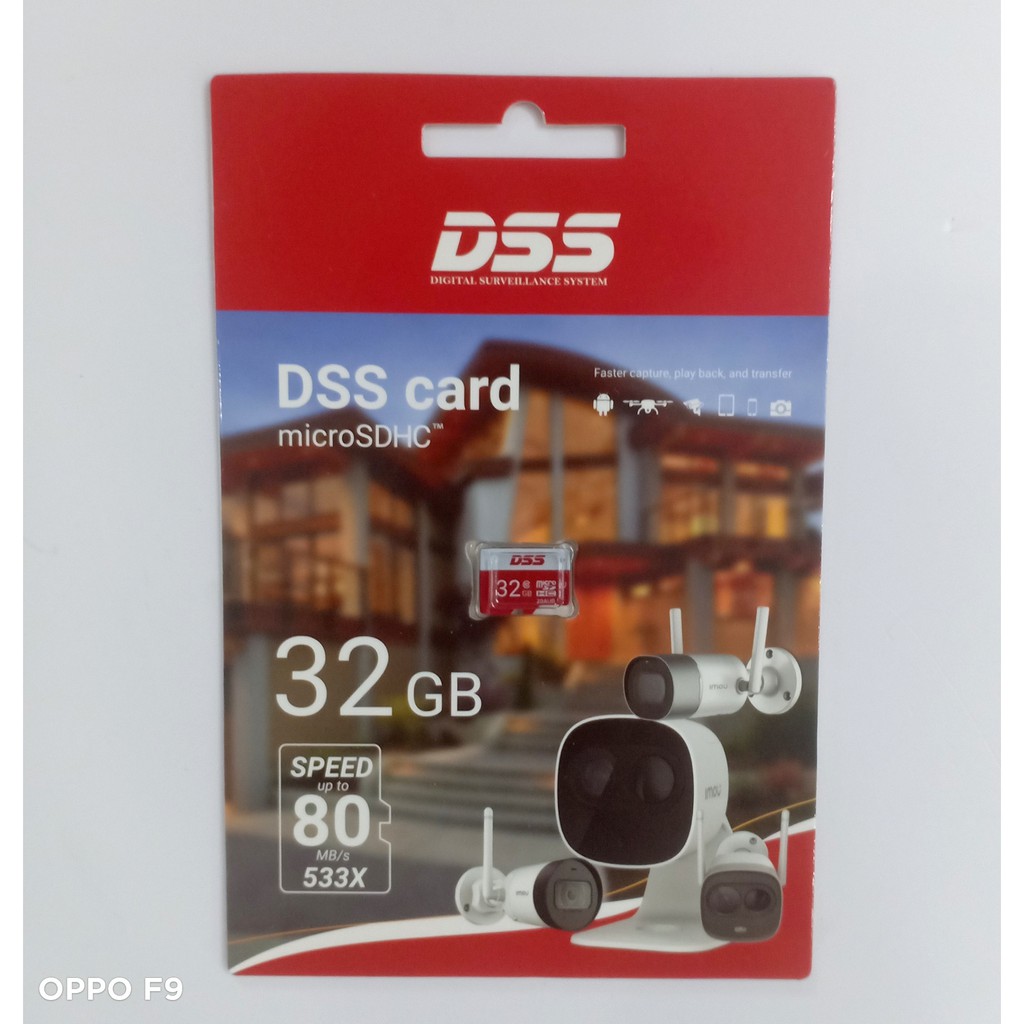 Thẻ Nhớ 32Gb DSS Chuyên Dụng Cho Camera - Bảo Hành Chính Hãng Lỗi 1 Đổi 1 Trong 12 Tháng