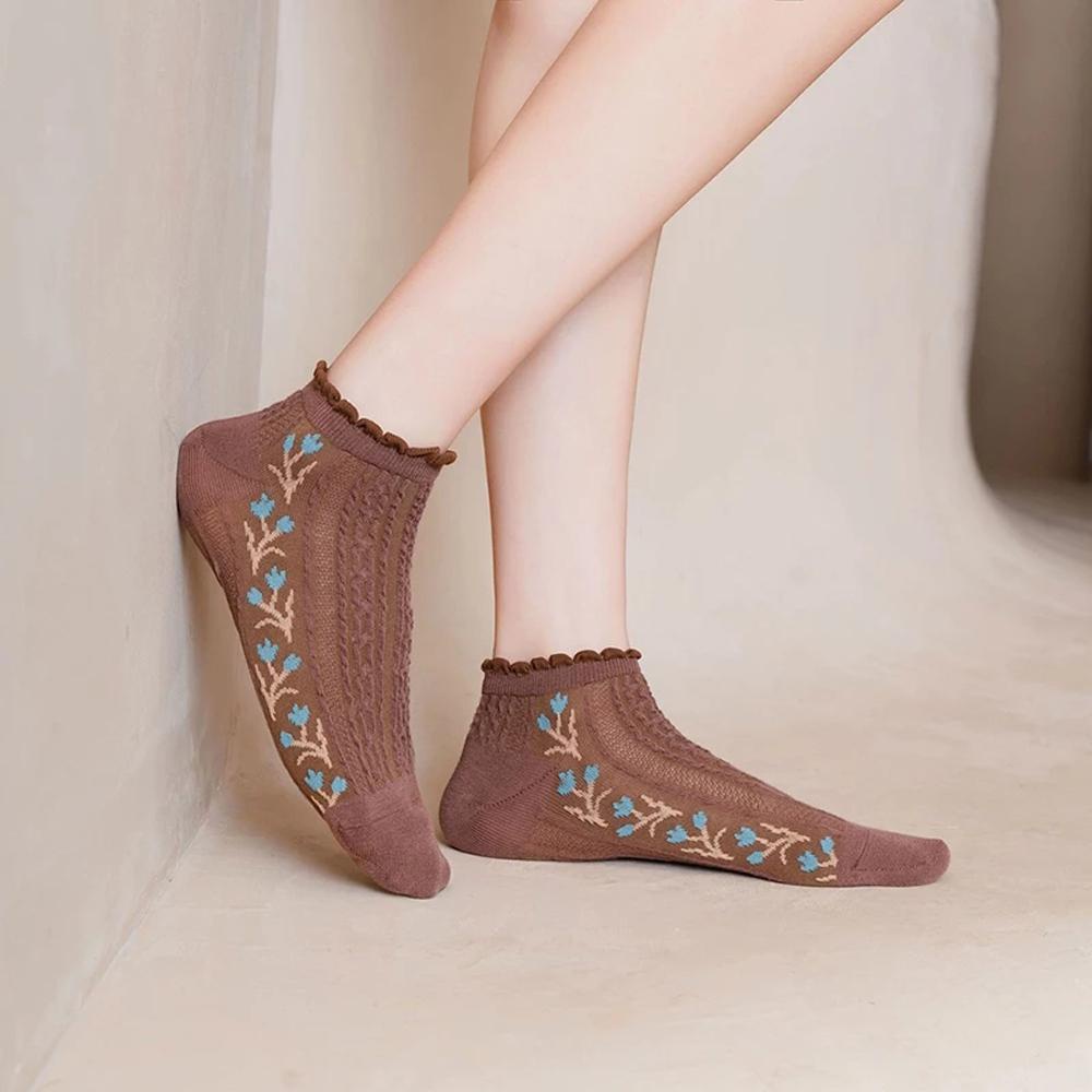 AROMA Vớ Nữ Thiết Kế Dễ Thương Phong Cách Harajuku