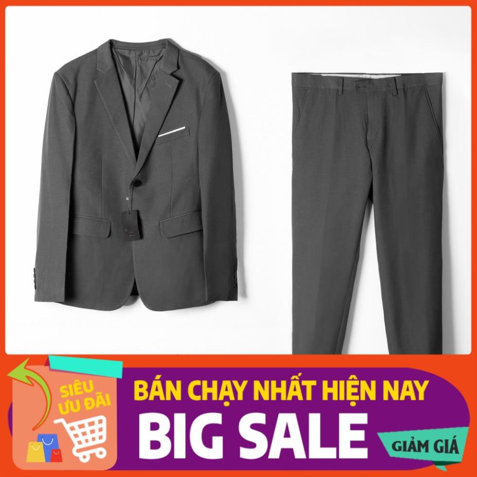 Bộ Vest nam chính hãng Eric Tailor form đẹp lịch lãm chất liệu xuất dư xịn BSUITET1 - Leo Vatino