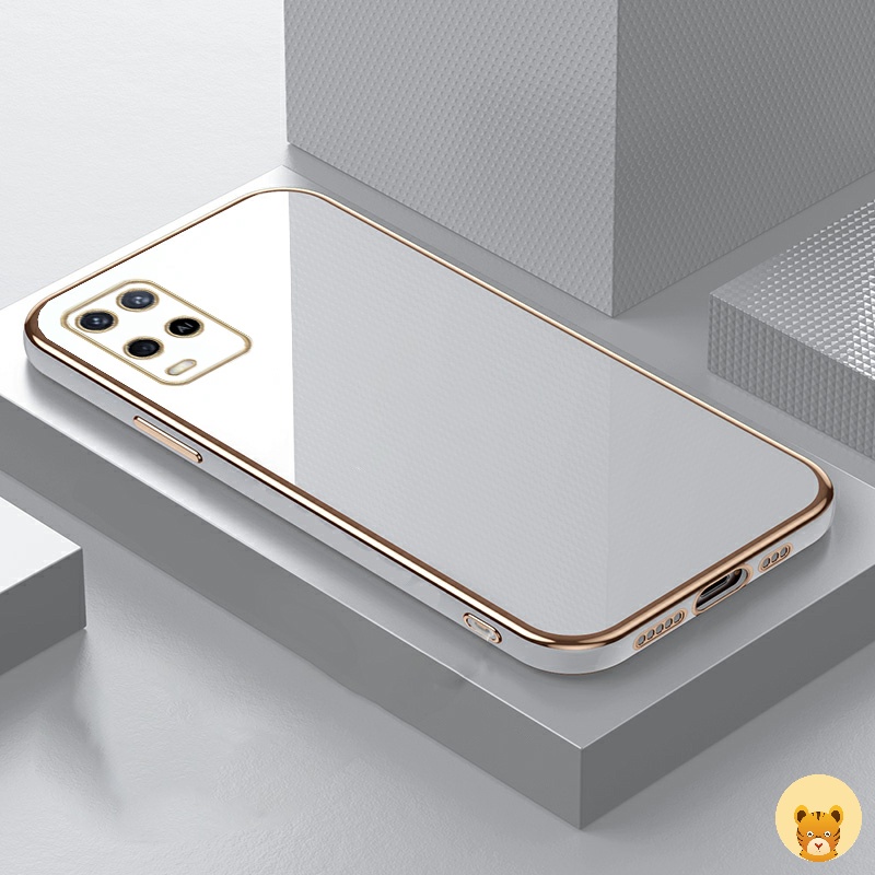 Ốp Điện Thoại Mạ Điện 7 Màu Sang Trọng Đơn Giản Dành Cho Oppo A54