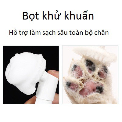 Bình xịt rửa vệ sinh chân Paw-Care cho cún Poodle, Corgi, Pom, Husky, Phốc | Bossdog