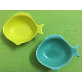 Đĩa gốm sứ hình cá 10.5cm x 8.5cm
