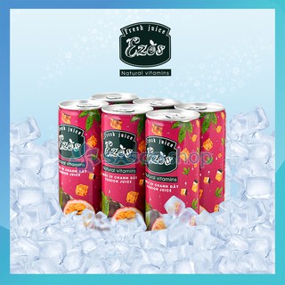 NƯỚC ÉP TRÁI CÂY EZOS SASCO (THÙNG 30 LON)