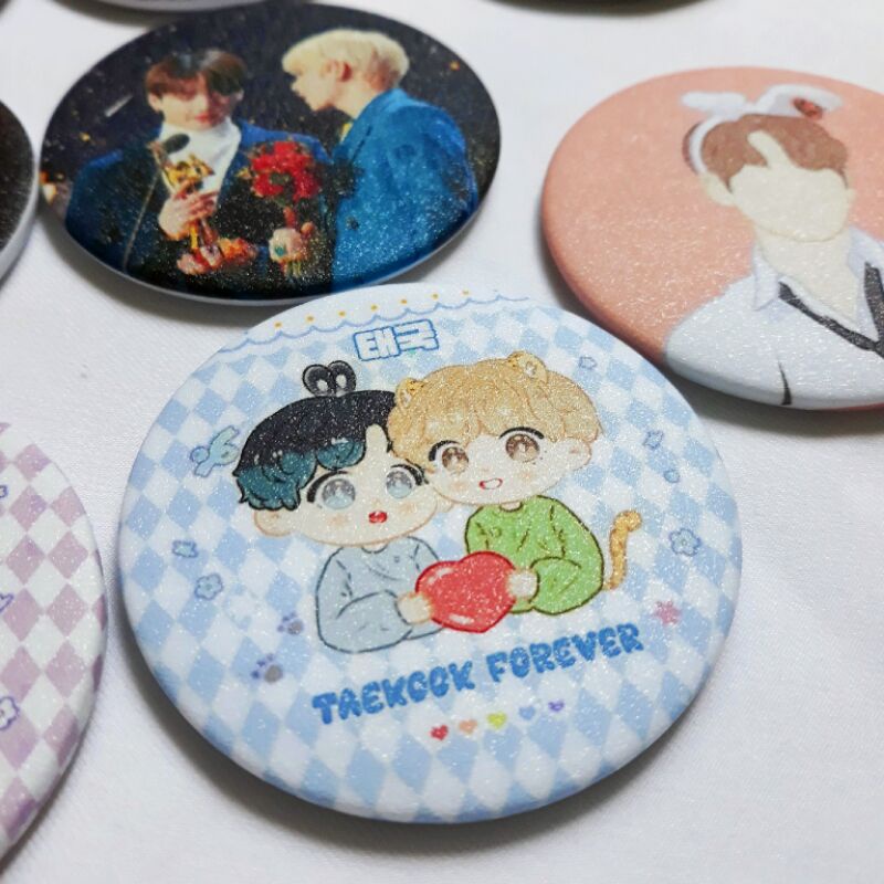 Huy hiệu TaeKook 5,8cm