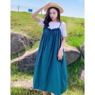 Váy bầu,đầm bầu bigsize dáng yếm trẻ trung,mẫu mới nhất 2022