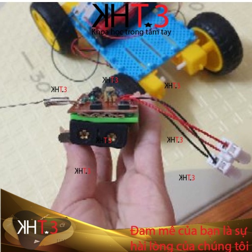 Mạch điều khiển không dây 2 chiều 4 nút tần số 27MHz
