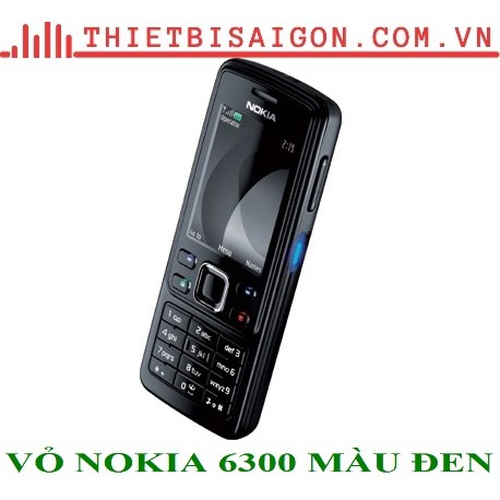 VỎ NOKIA 6300 ĐEN