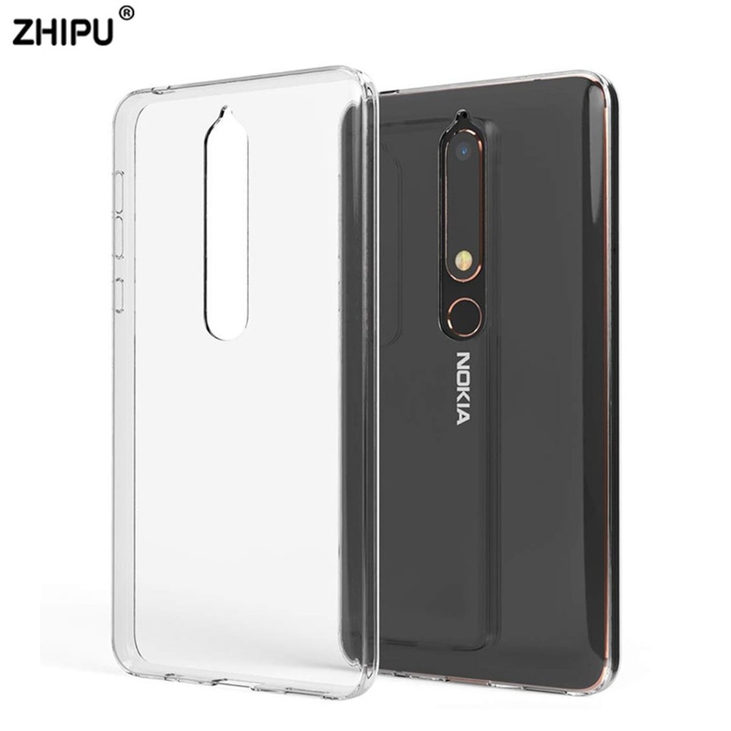 Ốp Nokia 6.1 / Nokia 6 2018 dẻo trong suốt (Loại đẹp)