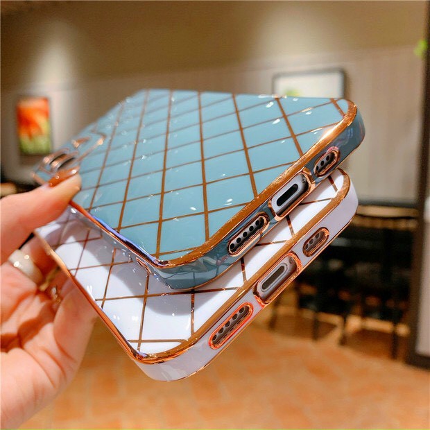 Ốp lưng iphone dẻo  sọc chéo caro cấu trúc Đan 3D 6/6plus/6s/6splus/7/7plus/8/8plus/x/xr/xs/11/12/pro/max/plus/promax