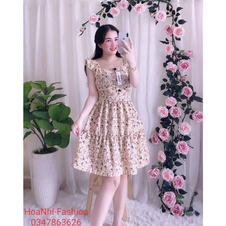 Đầm nữ cánh tiên chất liệu lụa Nhật mát mẻ | BigBuy360 - bigbuy360.vn