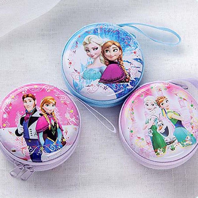 Sét hộp bộ trang sức trẻ em Phụ Kiện Elsa vòng cổ Vòng tay nhẫn bông tai bé gái công chúa Elsa Frozen