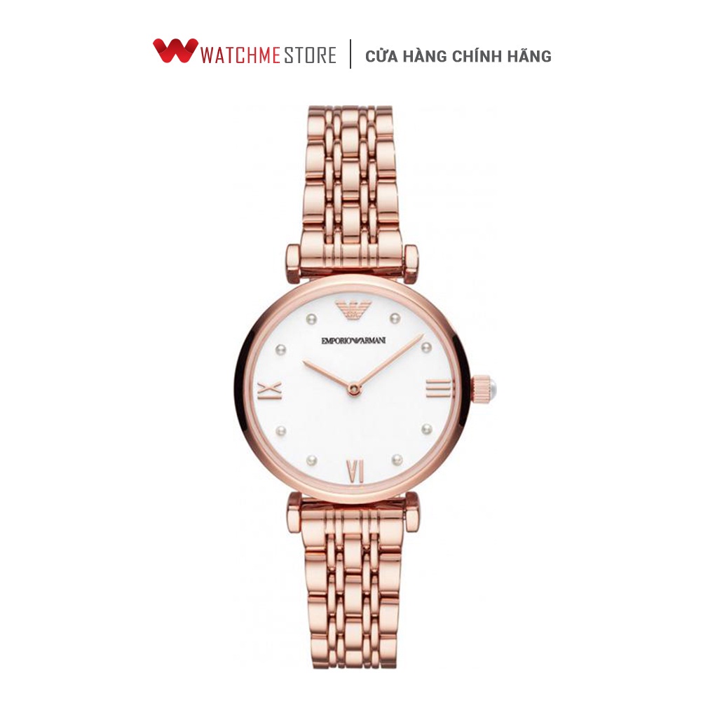 [ ĐẶC BIỆT 18-29.07 - VOUCHER 10%] - Đồng hồ Nữ Emprorio Armani dây kim loại AR11267