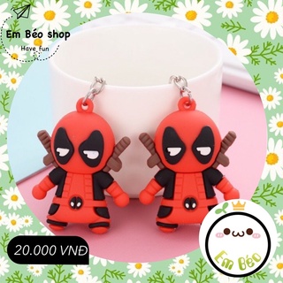 Móc khóa Deadpool kèm dây.