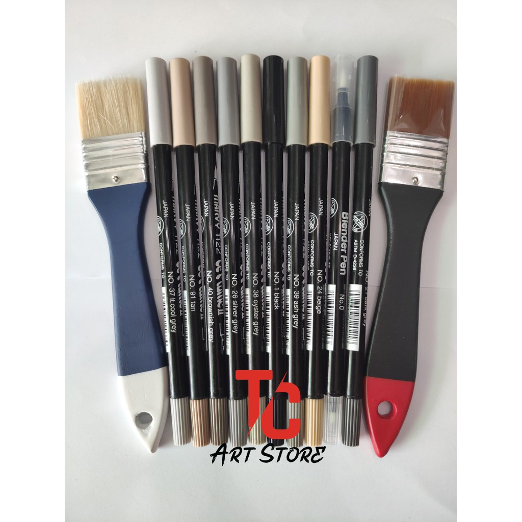 [TC Art Store] (BẢNG 4) Bút Brush Marker Marvy Uchida Le Plume II MÀU SỐ 60-79