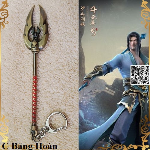 1453 Móc khóa Diệp Phân Phệ Lãng Xích trong đấu phá thương khung Tiêu Viêm Mỹ đỗ toa Băng Hoàng Hàn Phong