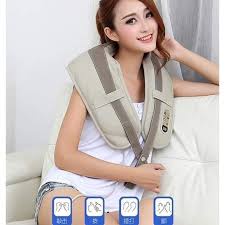 Đai massage cổ vai gáy, đấm lưng Cervical massage shawls