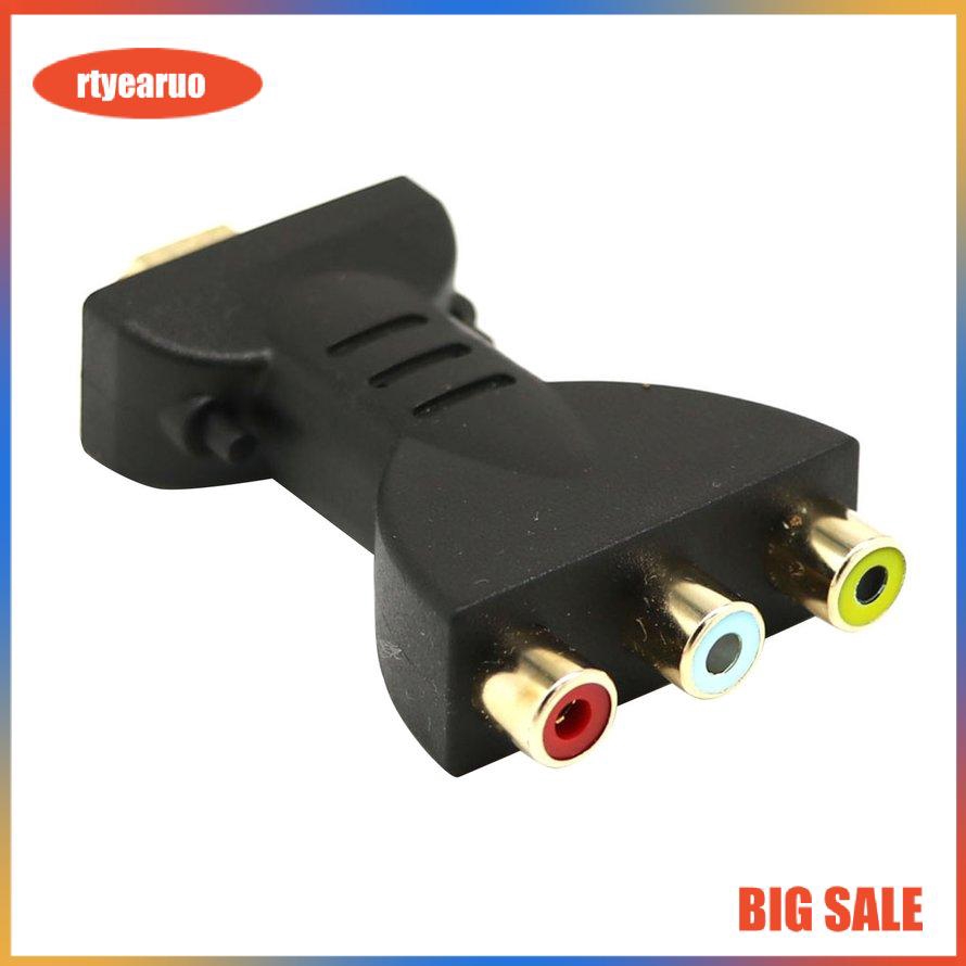 Đầu chuyển đổi cổng âm thanh/hình ảnh AV HDMI sang 3 RCA cho TV