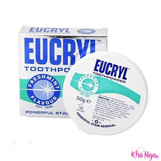 Bột làm trắng răng Eucryl Toothpowder – Anh
