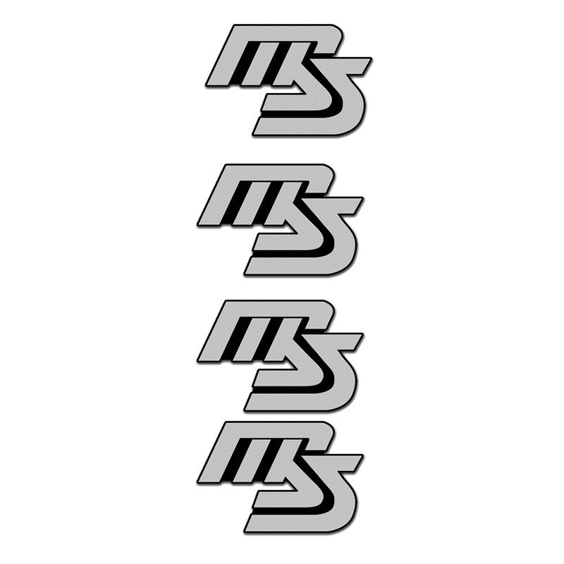 Set 4 Miếng Dán Trang Trí Cho Loa Xe Ô Tô Mazda Ms Speed Cx-5 Cx30 6 Cx5 323 626