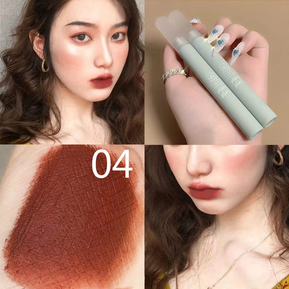 (Hàng Mới Về) Son Môi Qipin Chống Thấm Nước Không Phai Màu Trang Điểm Cho Người Mới Bắt Đầu | BigBuy360 - bigbuy360.vn