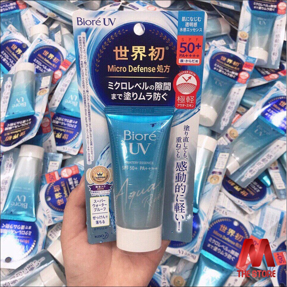Kem chống nắng Biore UV Aqua Rich Watery Essence Nhật Bản SPF 50+/ PA++++ 50g