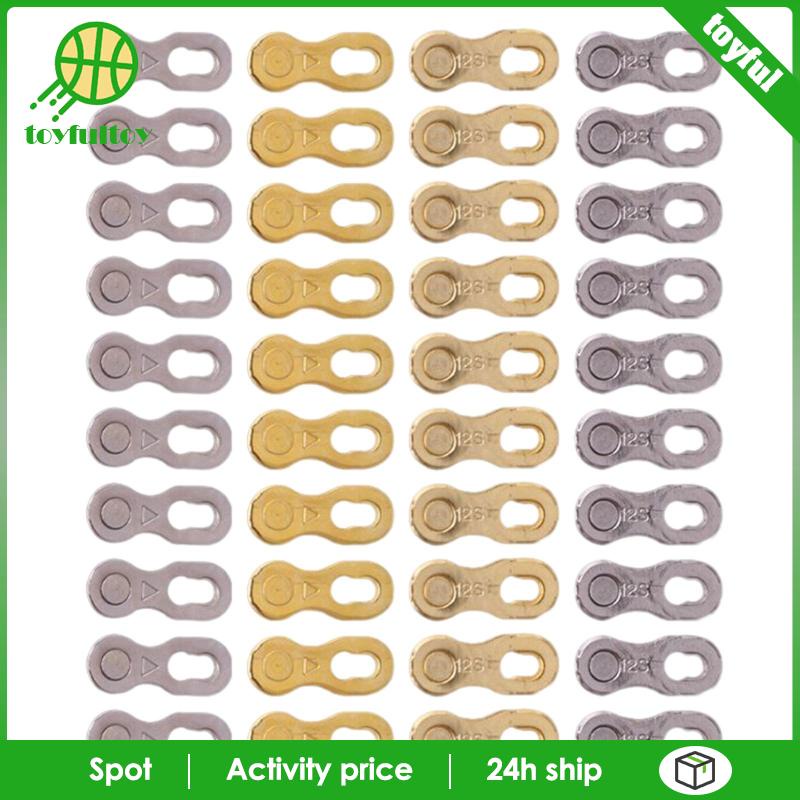 Set 10 Khớp Nối Dây Xích Xe Đạp Kích Thước 6-7 - 8 12