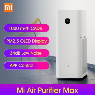 MÁY LỌC KHÔNG KHÍ XIAOMI MI AIR PURIFIER MAX (TỐI ƯU CHO PHÒNG 120M2, TỐC ĐỘ 1000M3/H)