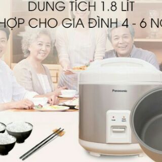 Nồi cơm điện Panasonic 1.8 lít SR-MVN187LRA