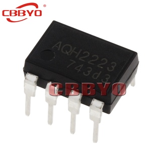 10 chiếc aqh2223 dip-7 2223 dip7 dip solid state relay ic chip manifold thương hiệu mới